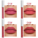 10-Pack Matte Lip Gloss: Waterproof & Nonstick Finish