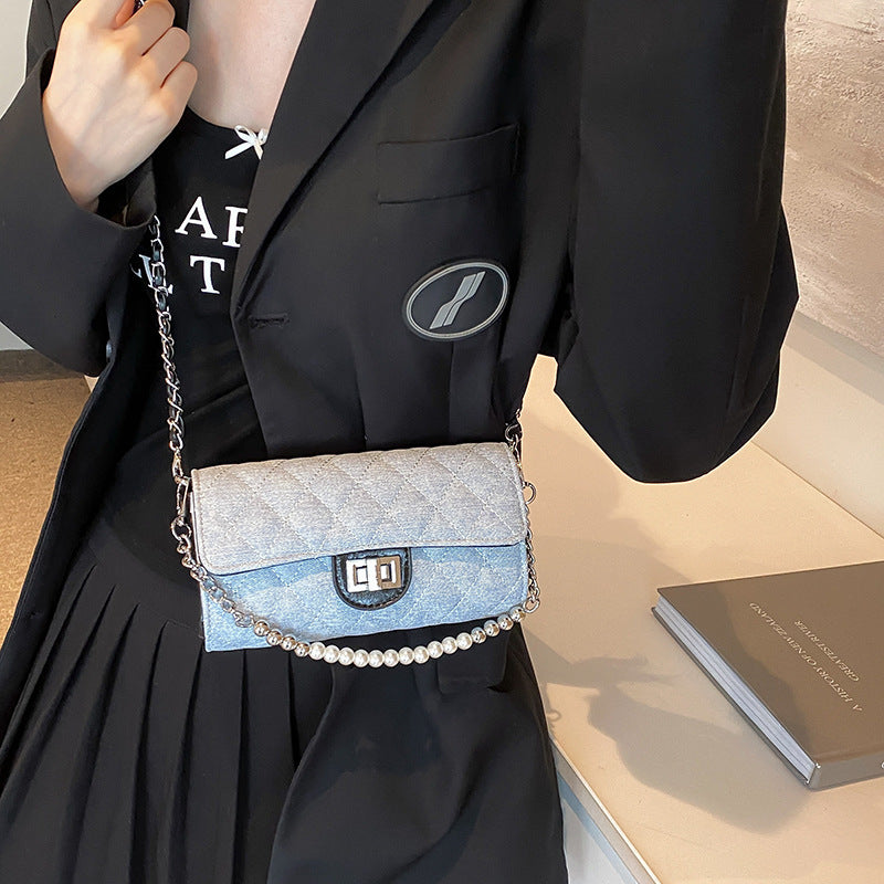 Chic Rhombus Chain Bag: Chanel-Inspired Elegance for Women