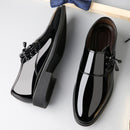 Men's Lace-Up Leather Shoes - Versatile Business & Casual Styles