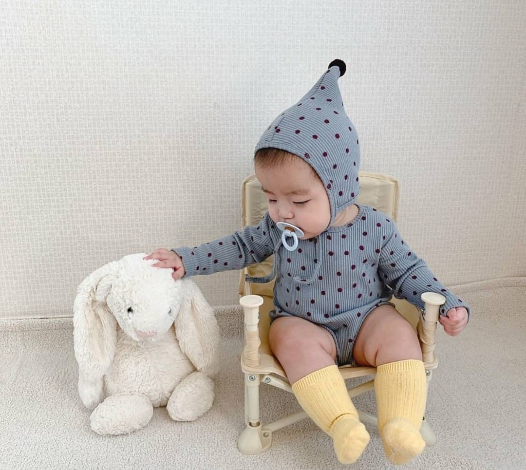 "Newborn Boys & Girls Romper Set - Long Sleeve Jumpsuit + Hat"