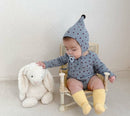 "Newborn Boys & Girls Romper Set - Long Sleeve Jumpsuit + Hat"