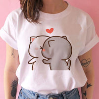 Fashion Harajuku Kawaii Punk T-Shirt: Cute Anime Tee for Women