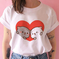 Fashion Harajuku Kawaii Punk T-Shirt: Cute Anime Tee for Women