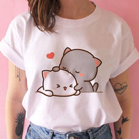 Fashion Harajuku Kawaii Punk T-Shirt: Cute Anime Tee for Women