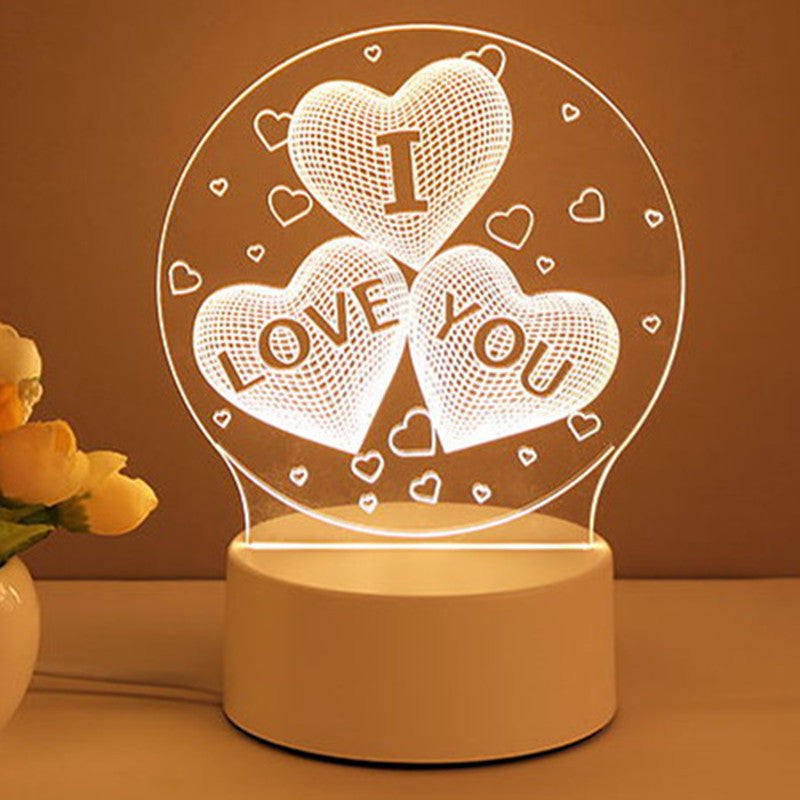 Warm White / Heart / USB