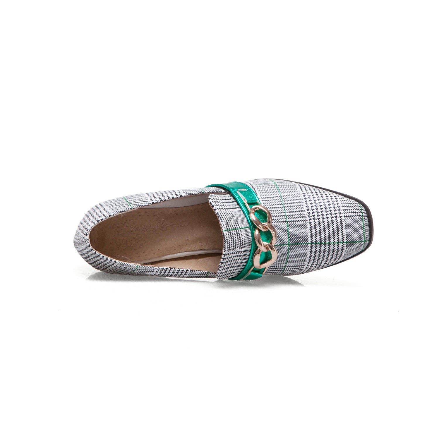 Metallic Decorative Women's Flats