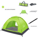 Tent: Outdoor Camping & Beach Ready