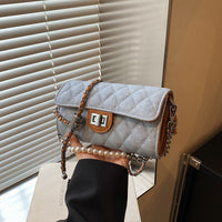 Chic Rhombus Chain Bag: Chanel-Inspired Elegance for Women