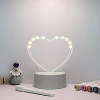 Message Board Night Lamp: Small Note Board with Illumination