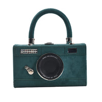 Women's Frosted Camera Shoulder Bag: Chic & Functional Style