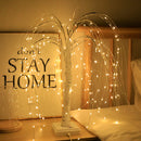 Illusion Copper Wire Lights: Decorative Night Light for Scene Arrangement