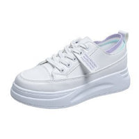 Women's White High-Top Sports Shoes: Casual Style Meets Comfort