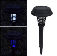 Solar LED Rechargeable Mosquito Lamp: UV Bug Zapper for Outdoor Garden