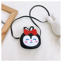 PU Crossbody Bag - Fashionable Pocket Money Holder for Women & Kids