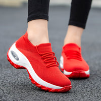 Women's Flyknit Sports Shoes: Sock Sneakers for Ultimate Comfort and Style