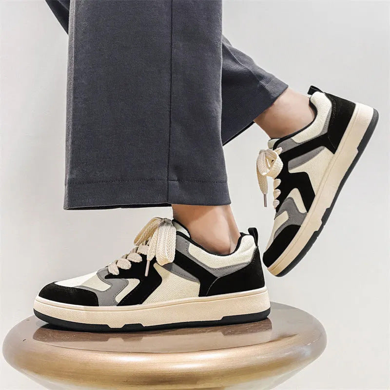 Men's Retro Harbor Style Shoes: Casual Sporty Vibe