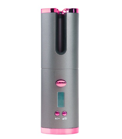 Rechargeable Automatic Hair Curler: Portable,Ceramic Rotating Curling Iron for Women