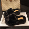 Women's Plush Slippers: Cozy Thick-Soled Home Comfort