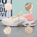 Lace-Up Air Cushion Sneakers: Breathable Summer Mesh Shoes