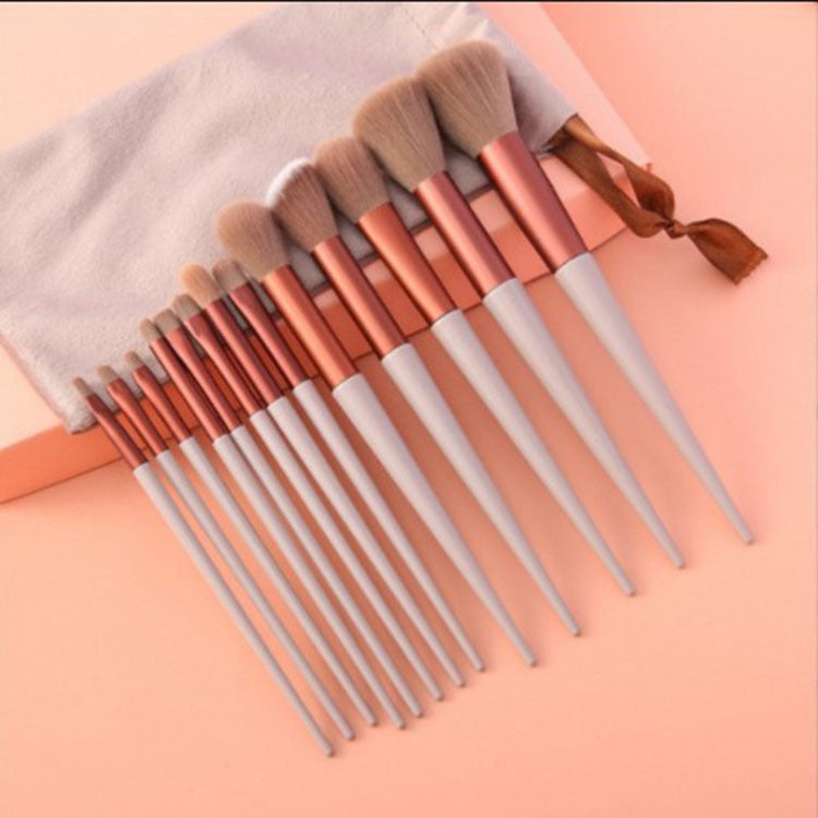 13-Piece Luxury Makeup Brush Set: All-in-One Beauty Essentials