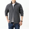 Men's Fleece Jacket: Stand Collar Warmth and Style