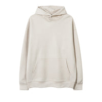 Men's Trendy Pure Color All-Match Hoodie