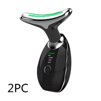 LED Photon Therapy Neck & Face Massager: Skin Tightening, Anti-Wrinkle, Double Chin Reduction