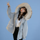 Women’s Loose Winter Coat: Cozy Bread-Style Outerwear