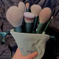 13-Piece Luxury Makeup Brush Set: All-in-One Beauty Essentials