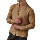 Men's Ethnic Linen Shirt - Casual & Loose Fit